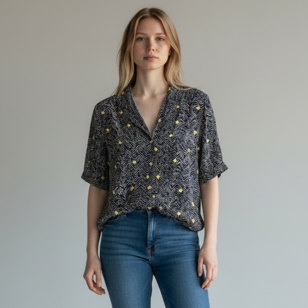 Short Sleeve Blouse by Propaganda